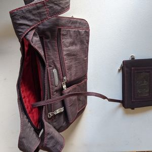 Like new bagalini over the shoulder purse